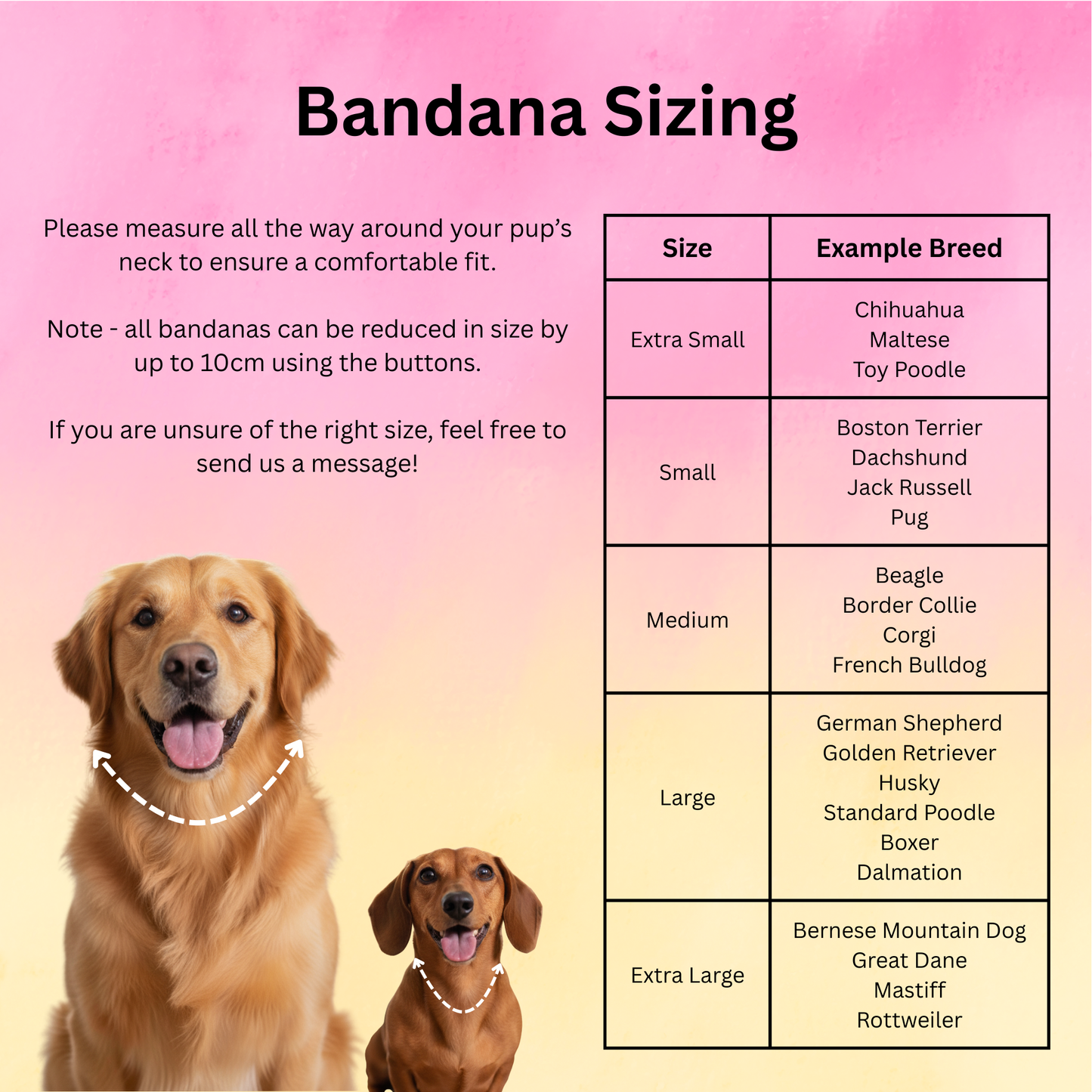 Dog Bandana - Over the Rainbow