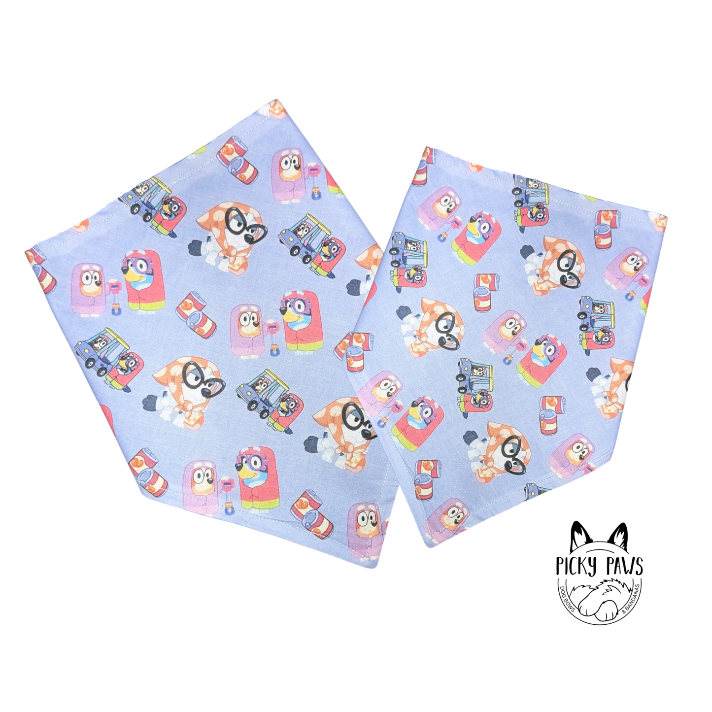 Dog Bandana - Bluey & Bingo Dress Ups