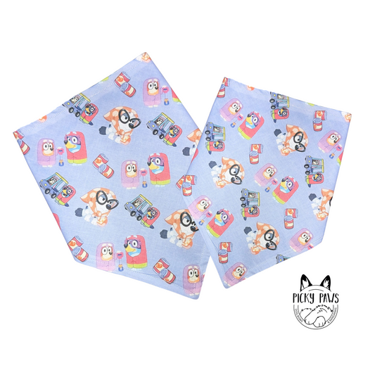 Dog Bandana - Bluey & Bingo Dress Ups
