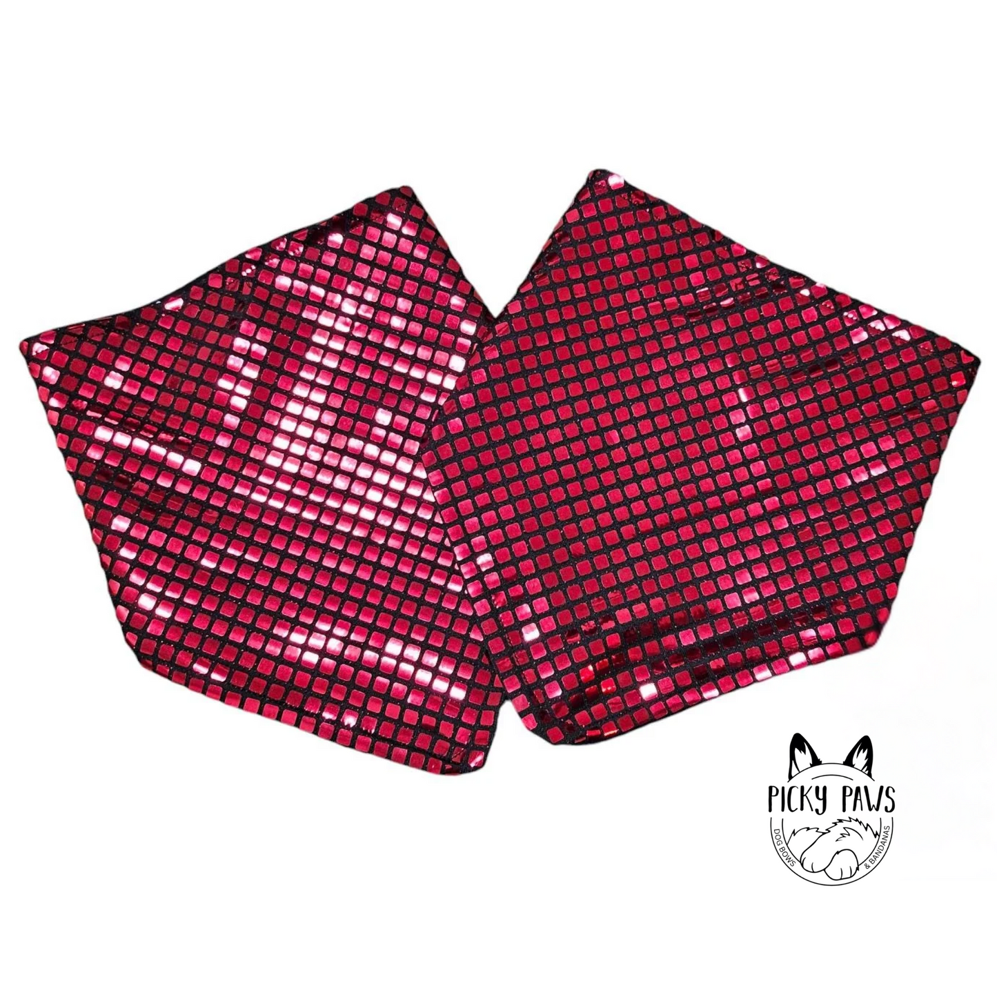 Dog Bandana - Ruby Glow