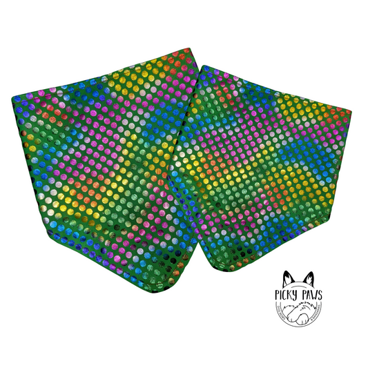 Dog Bandana - Emerald Glow