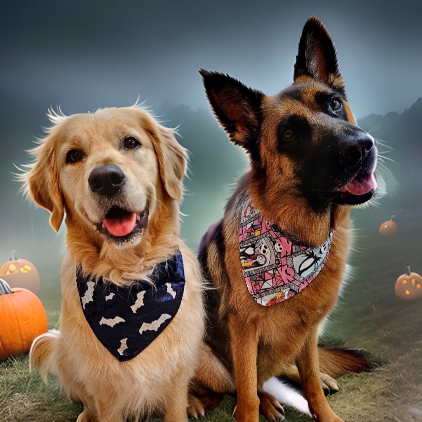 Dog Bandana - Nightmare Before Christmas