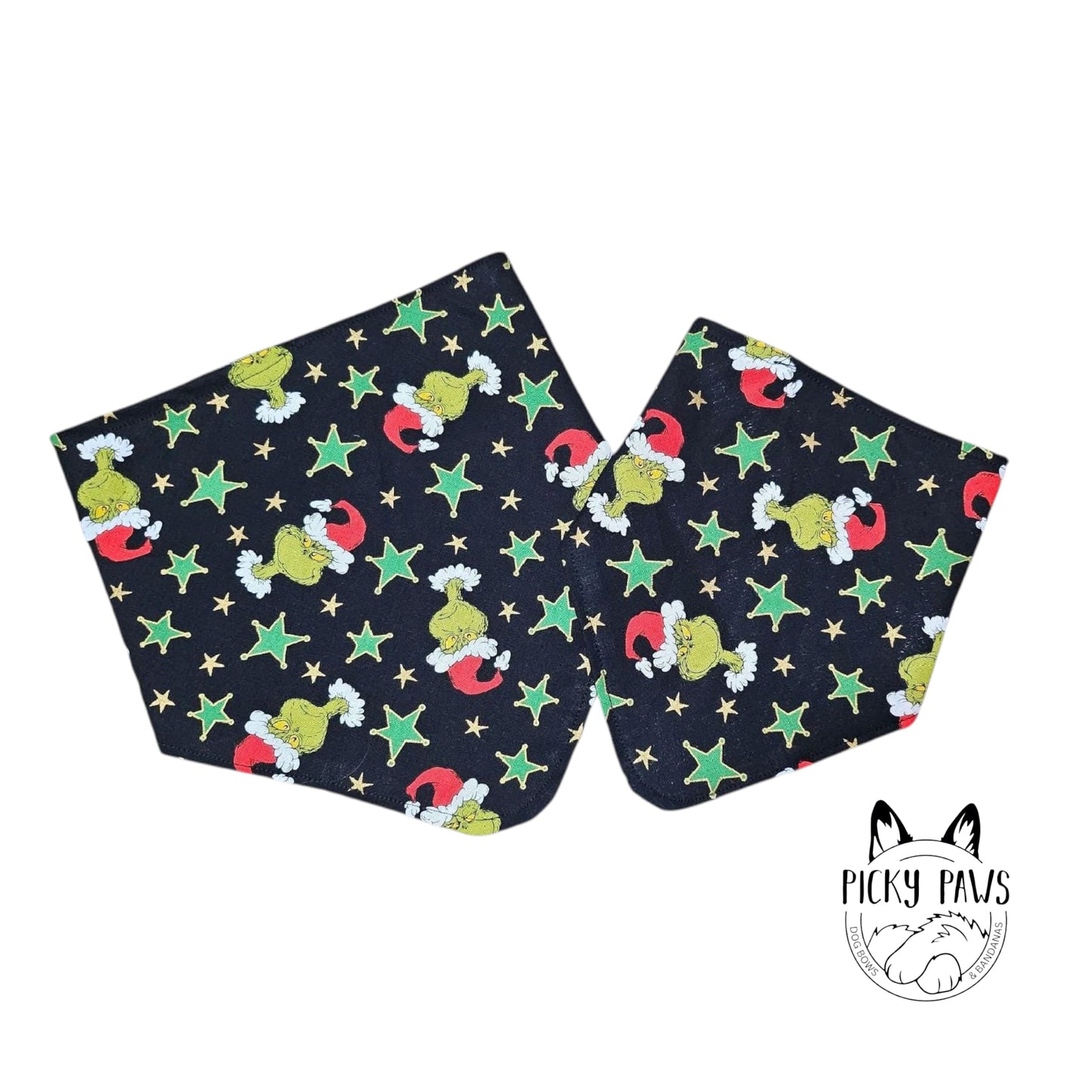 Dog Bandana - Grinchmas