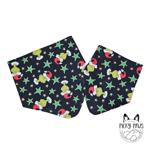 Dog Bandana - Grinchmas
