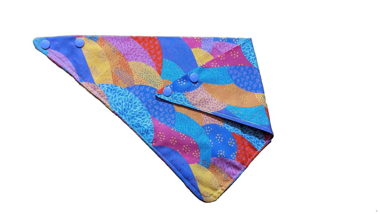 Dog Bandana - Colourful Hills