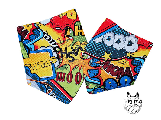 Dog Bandana - Comic Book