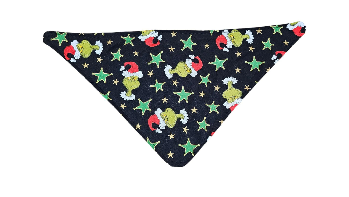 Dog Bandana - Grinchmas