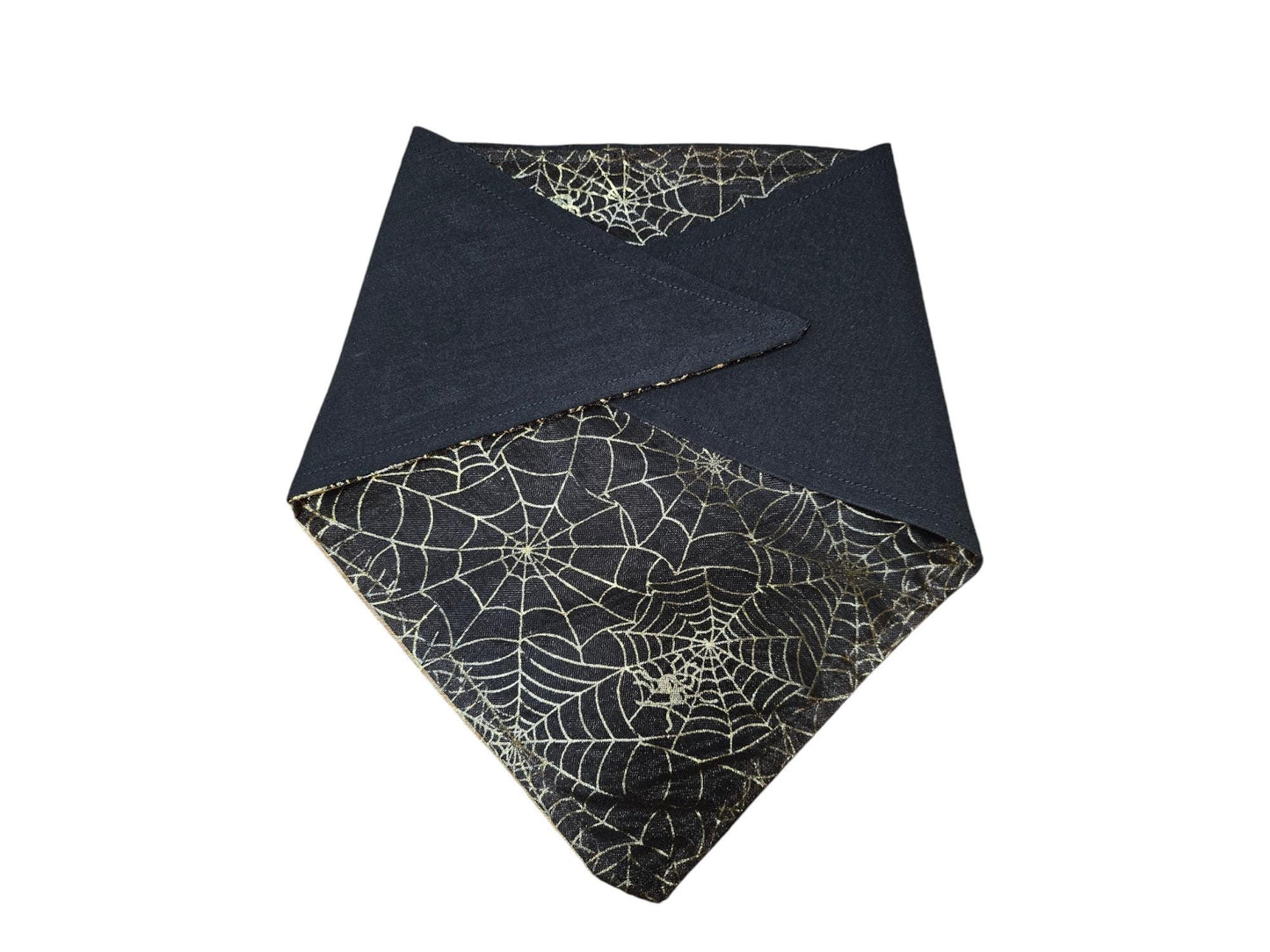 Dog Bandana - Halloween Spiderwebs