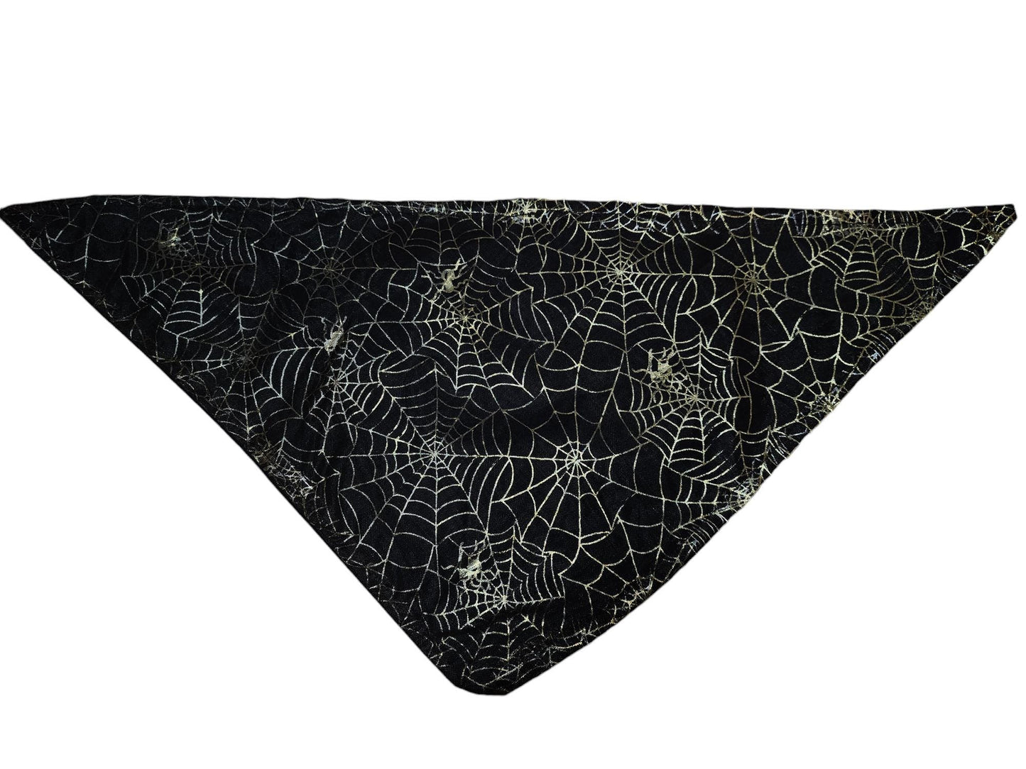 Dog Bandana - Halloween Spiderwebs