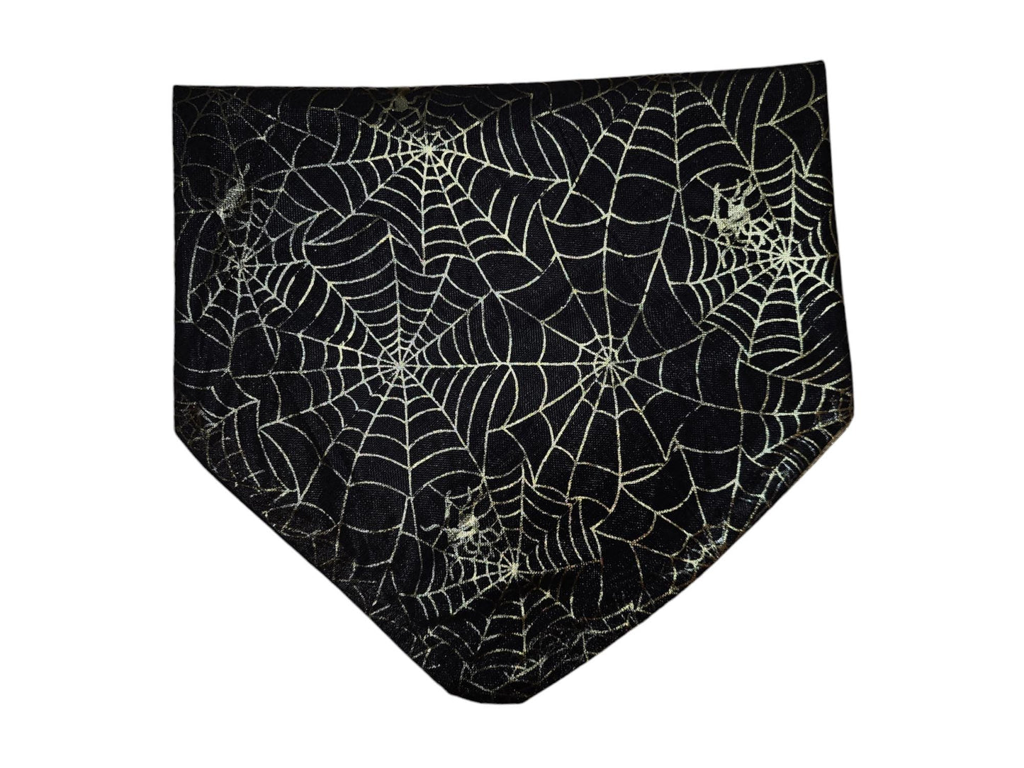 Dog Bandana - Halloween Spiderwebs