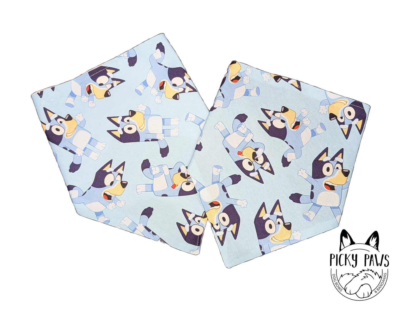 Dog Bandana - Bluey Large Print
