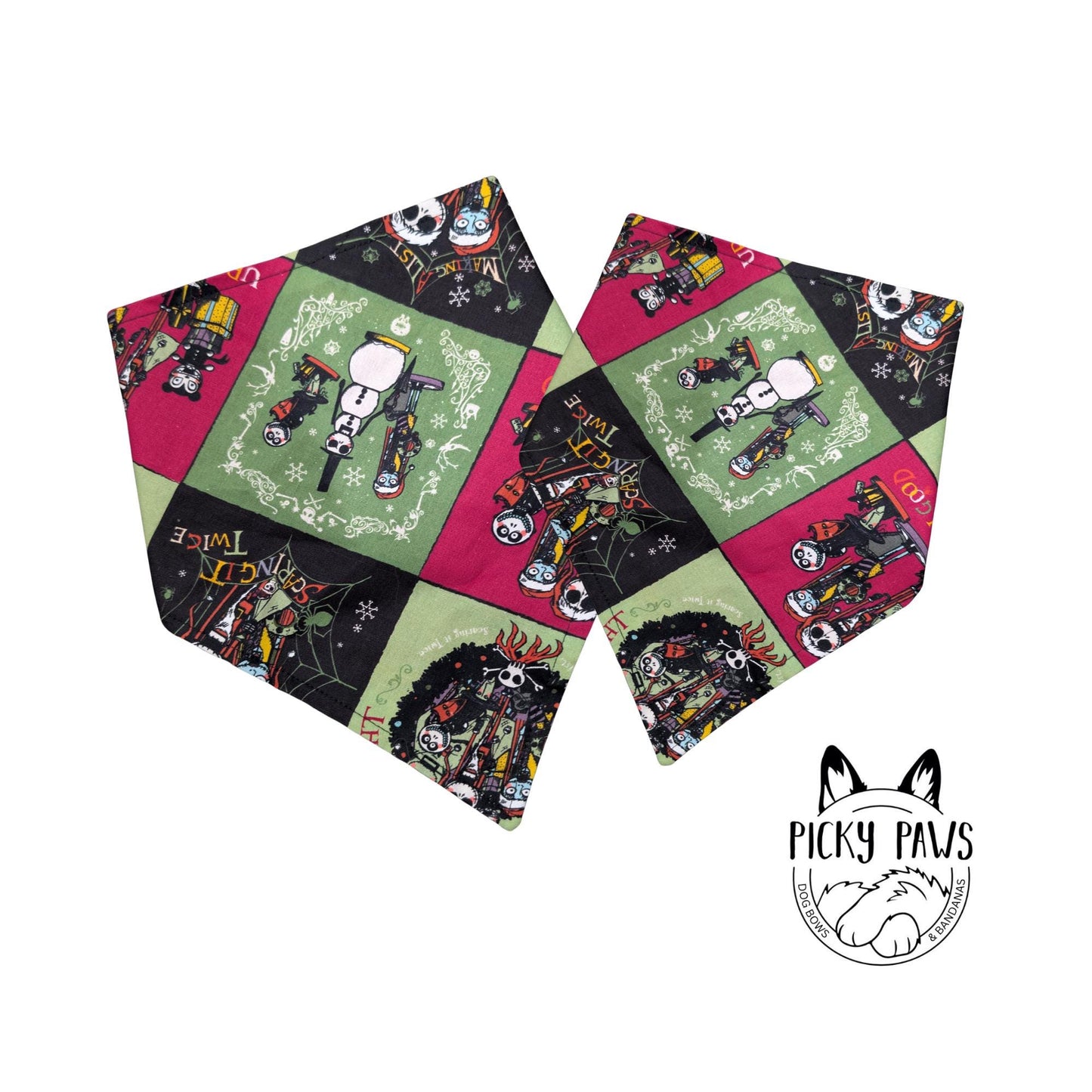 Dog Bandana - Nightmare Before Christmas V2