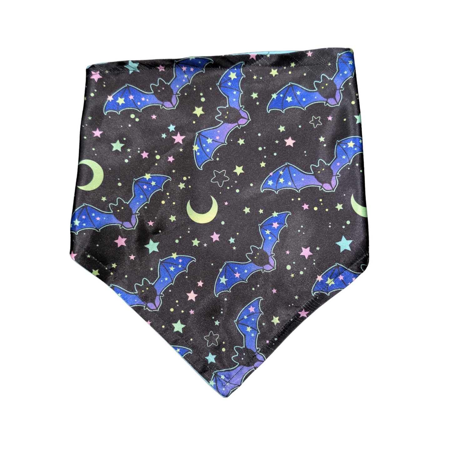 Dog Bandana - Purple Halloween Bats